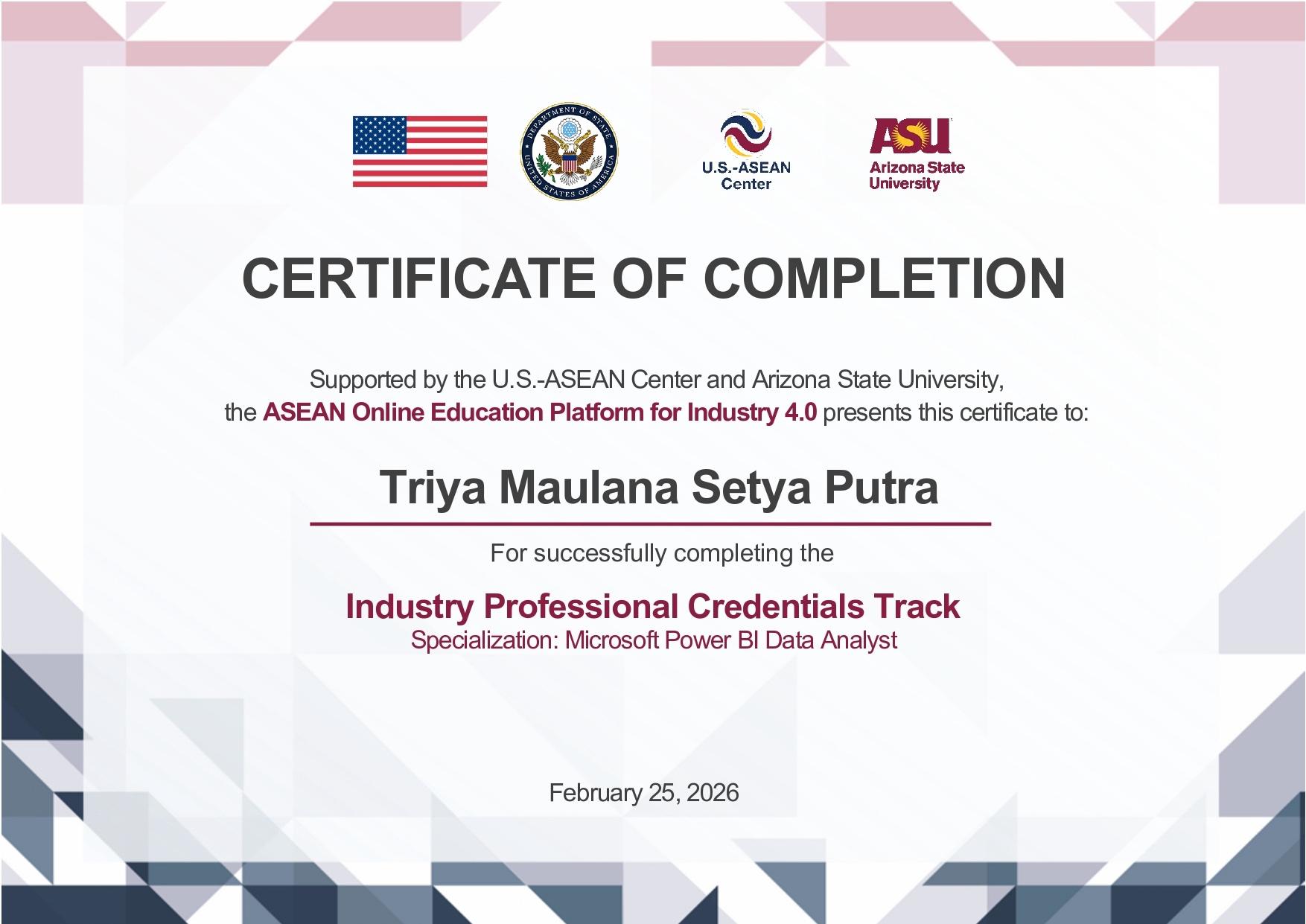 Course Certificate